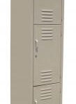 Locker de 3 puerta